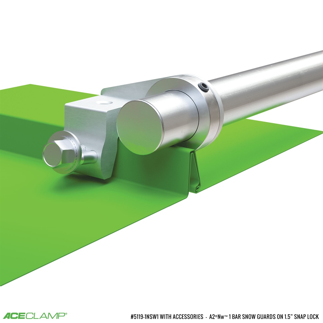 AceClamp single bar clamp on Kit for Snap-Lock-Short SSMR