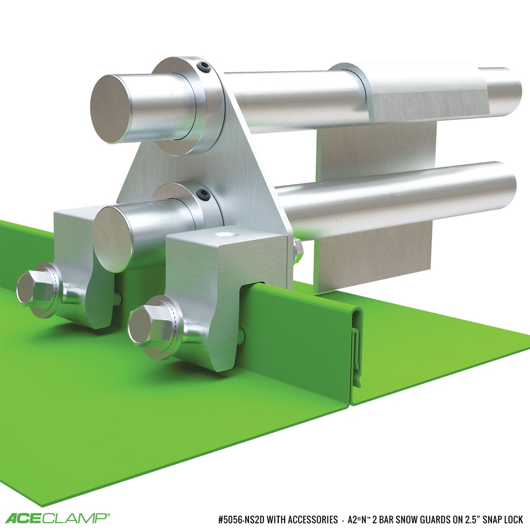 AceClamp two bar clamp on Kit for Snap-Lock SSMR