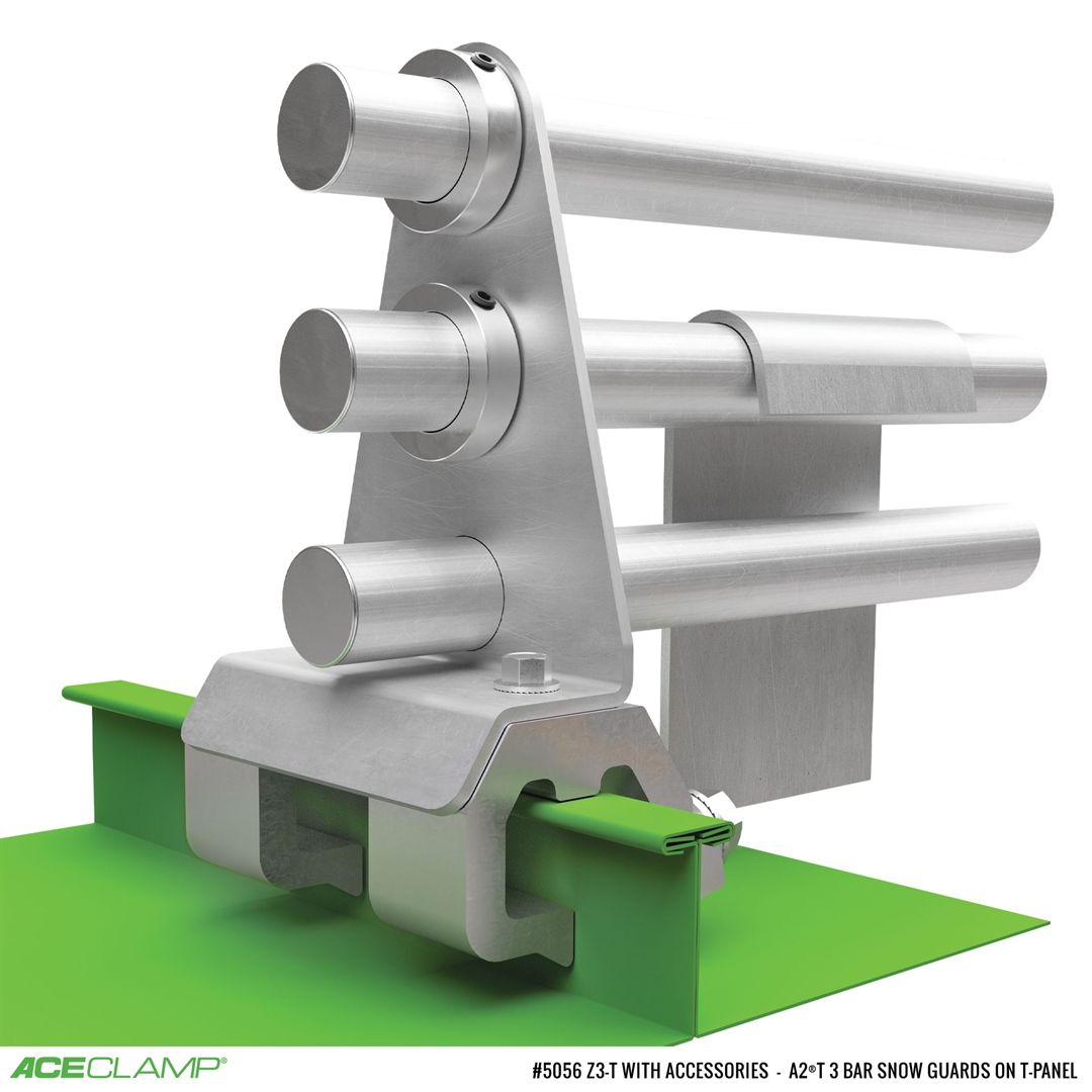 AceClamp three bar clamp on Kit for T-Panel SSMR
