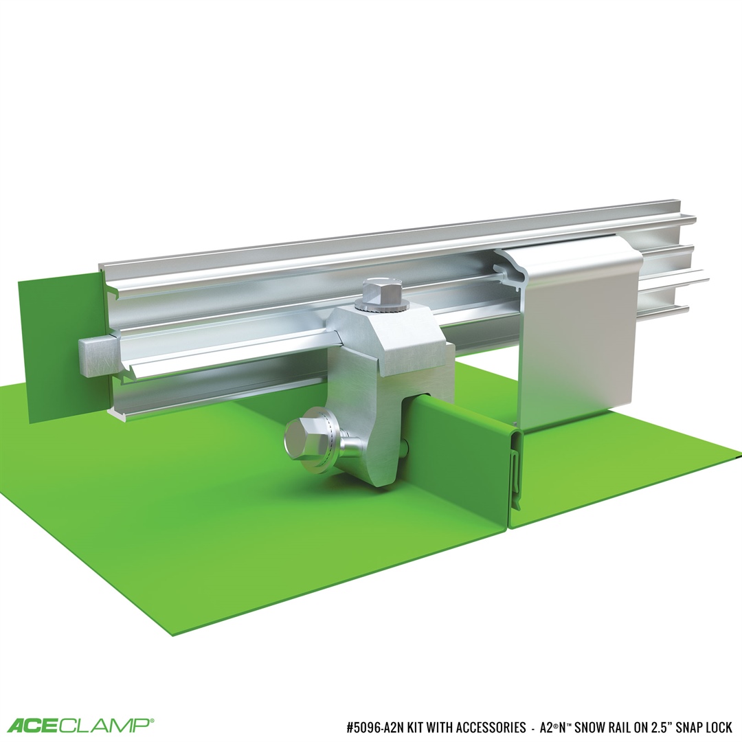 ColorSnap single rail clamp on Kit for Snap-Lock SSMR