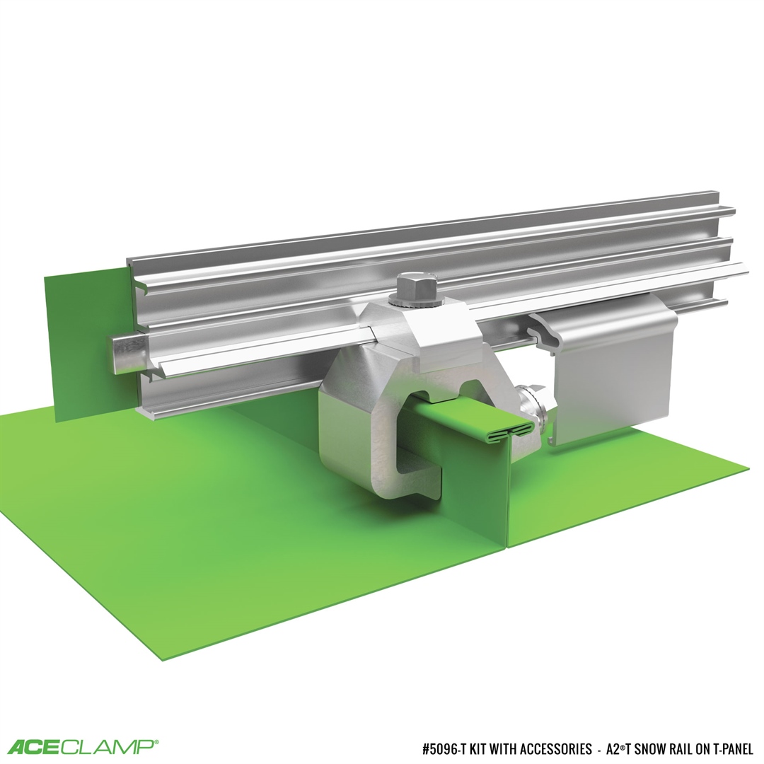 ColorSnap single rail clamp on Kit for T-Panel SSMR