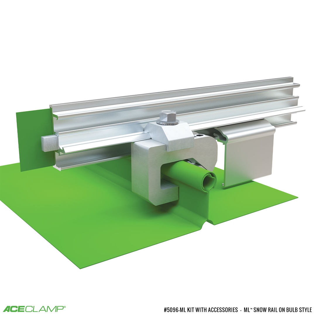 ColorSnap single rail clamp on Kit for Bulb-Style SSMR