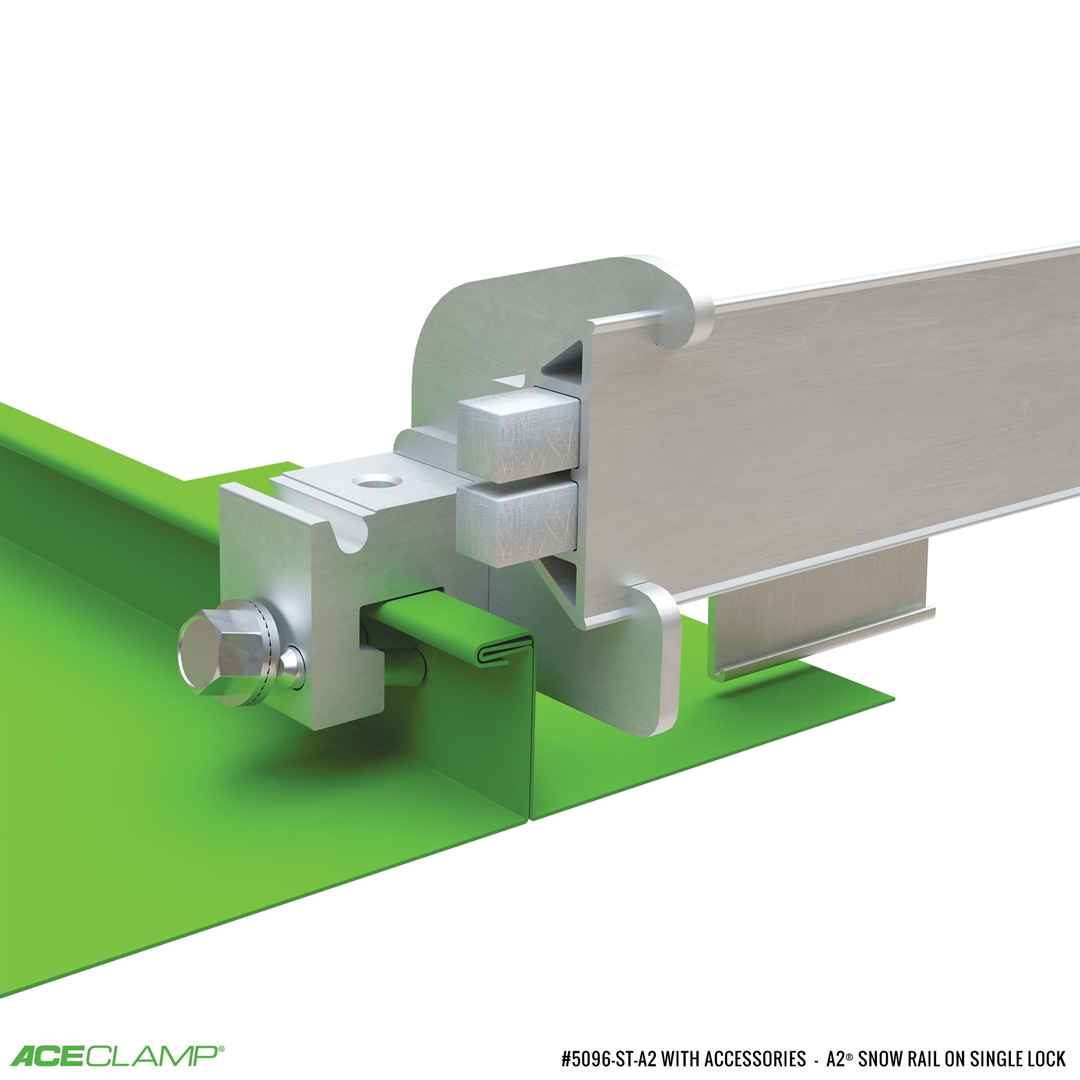 Snow Titan heavy duty single rail clamp on Kit for Single-Lock SSMR