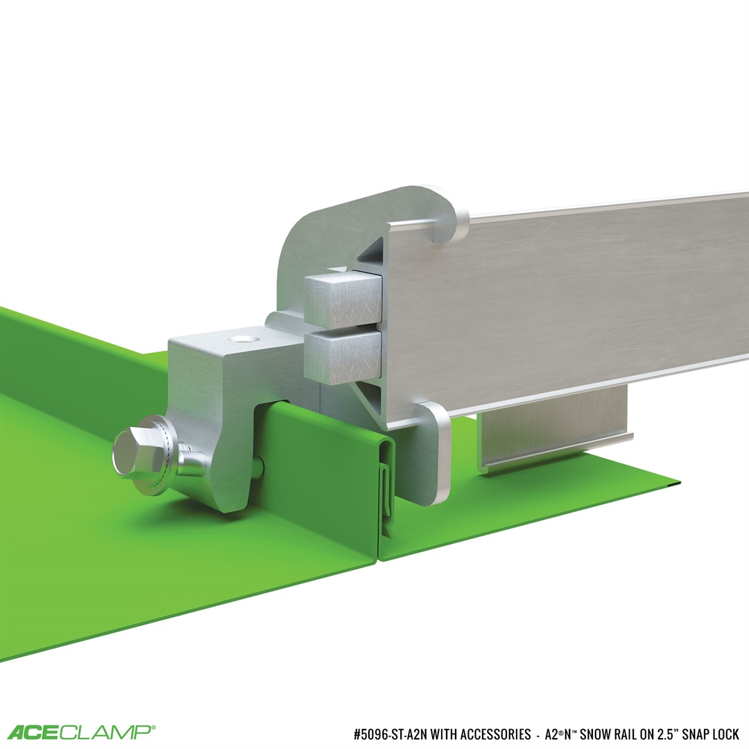 Snow Titan heavy duty single rail clamp on Kit for Snap-Lock SSMR