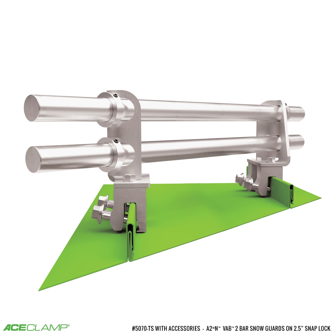 Variable angle two bar clamp on Kit for Snap-Lock SSMR