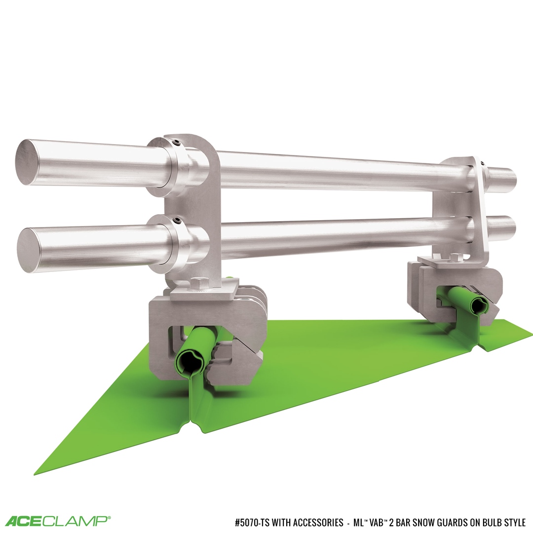 Variable angle two bar clamp on Kit for Bulb-Style SSMR