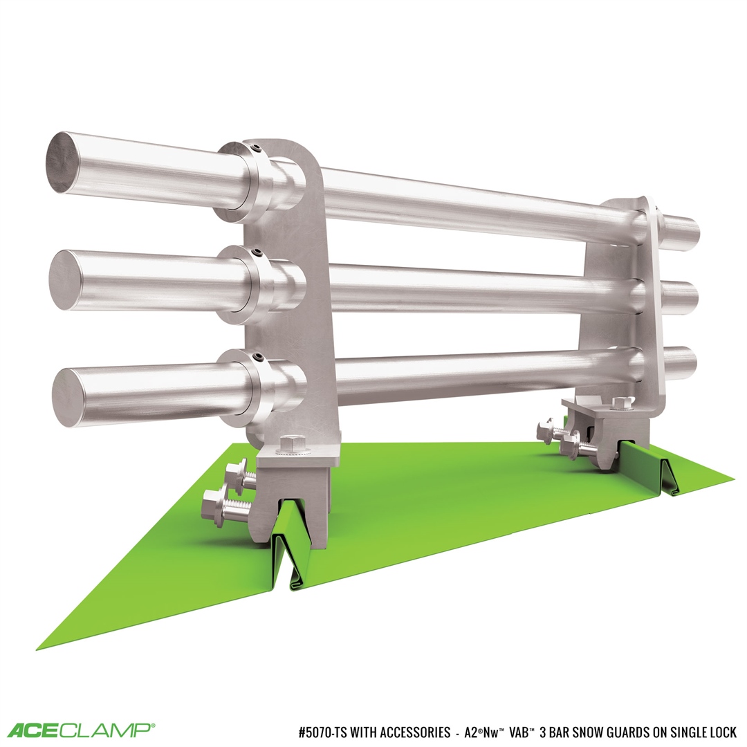 Variable angle three bar clamp on Kit for Snap-Lock-Short SSMR