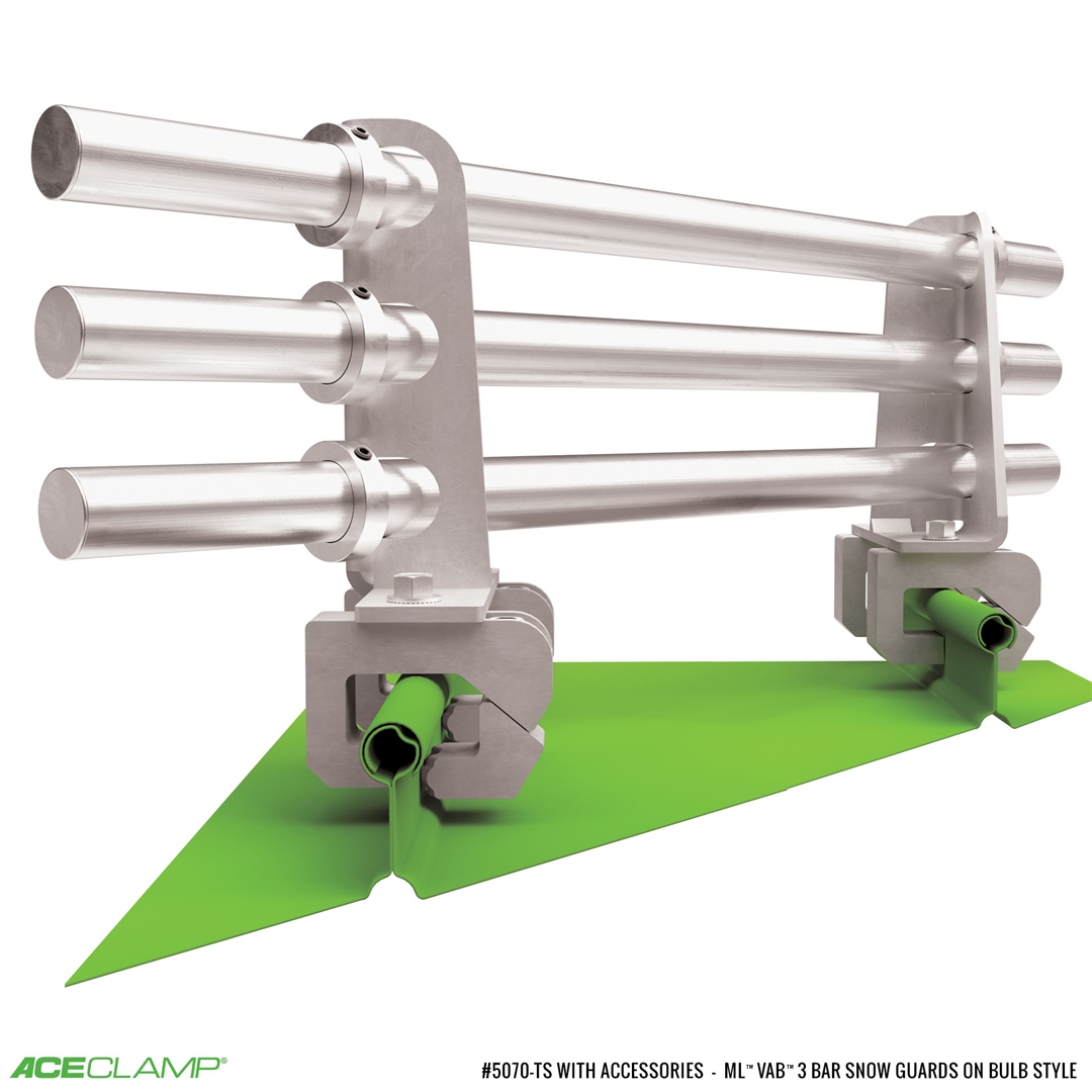 Variable angle three bar clamp on Kit for Bulb-Style SSMR