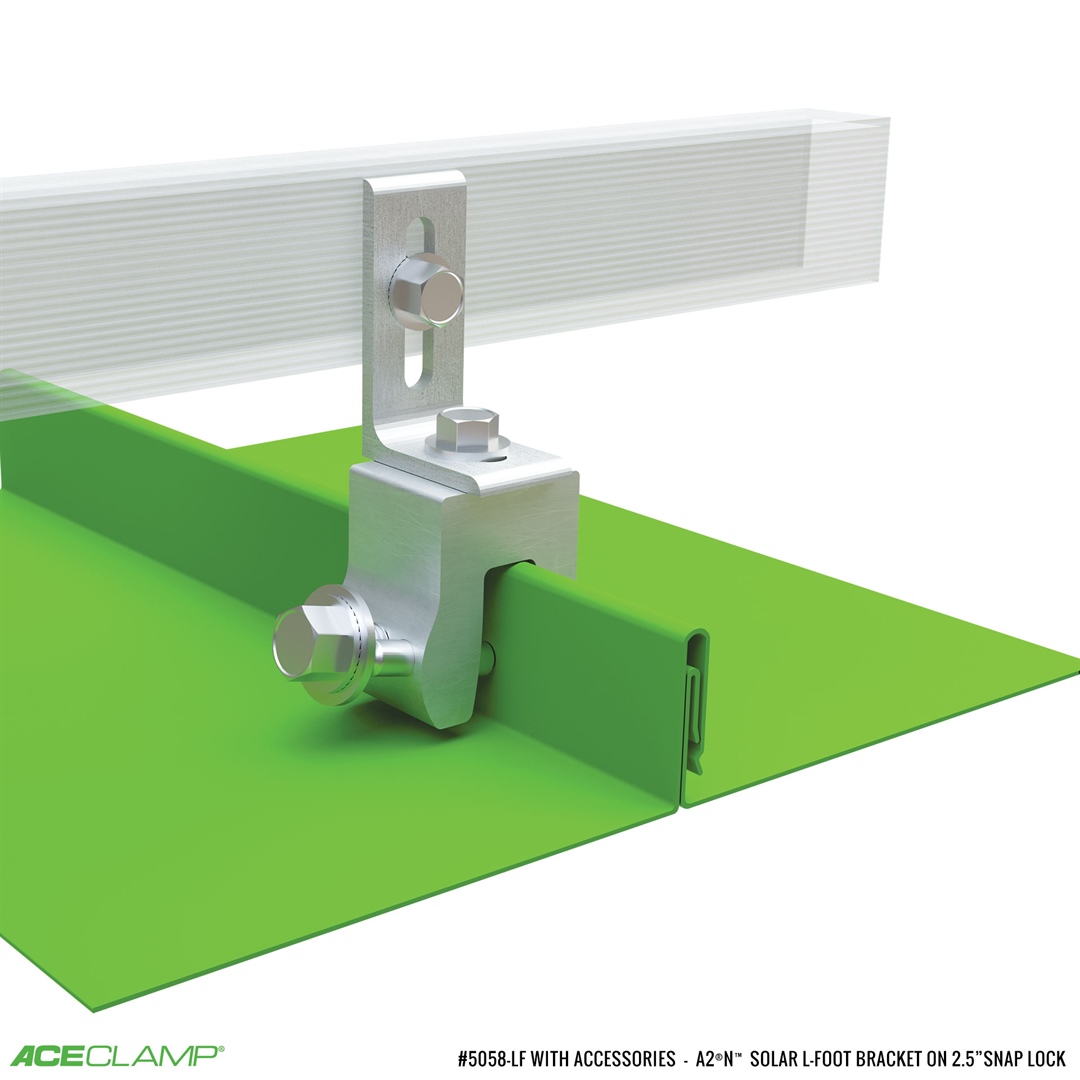 AceClamp l-foot PV mounting kit for Snap-Lock SSMR