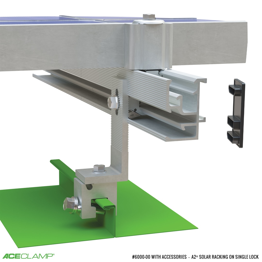 SolarSnap solar racking system for Single-Lock SSMR