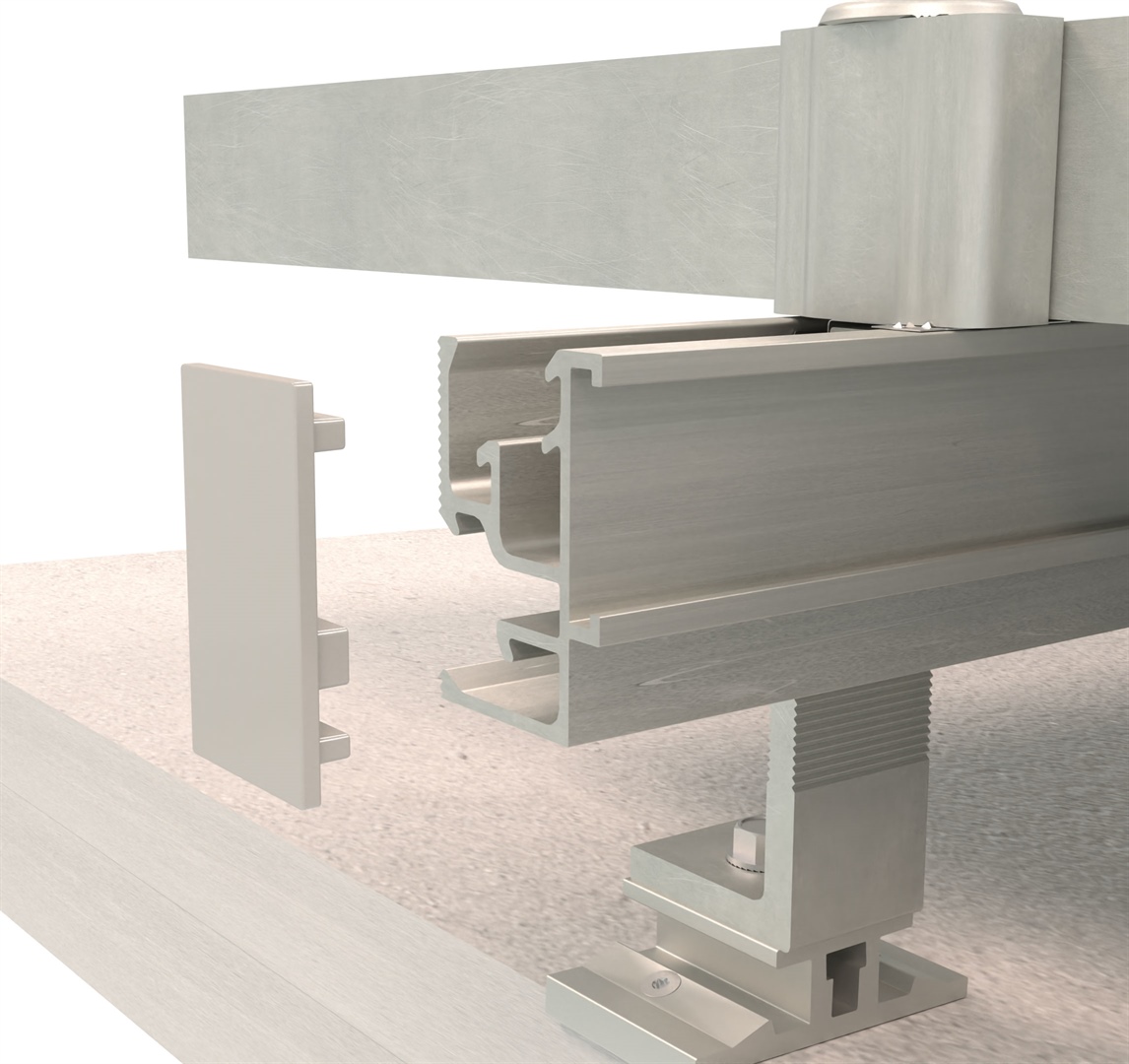 SolarSnap solar racking system for CCB roofs