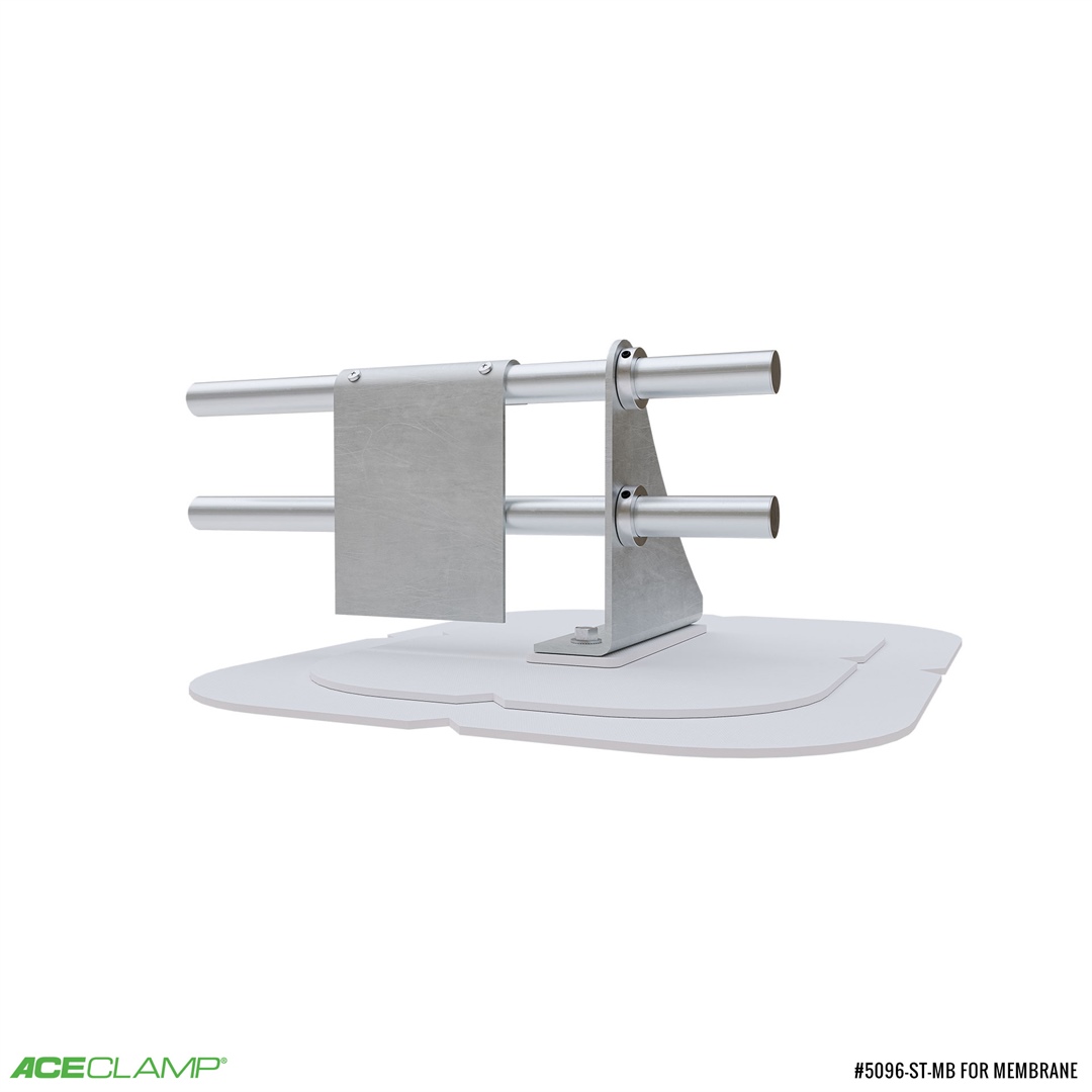 AceClamp two bar traditional pad Kit for Membrane roofs