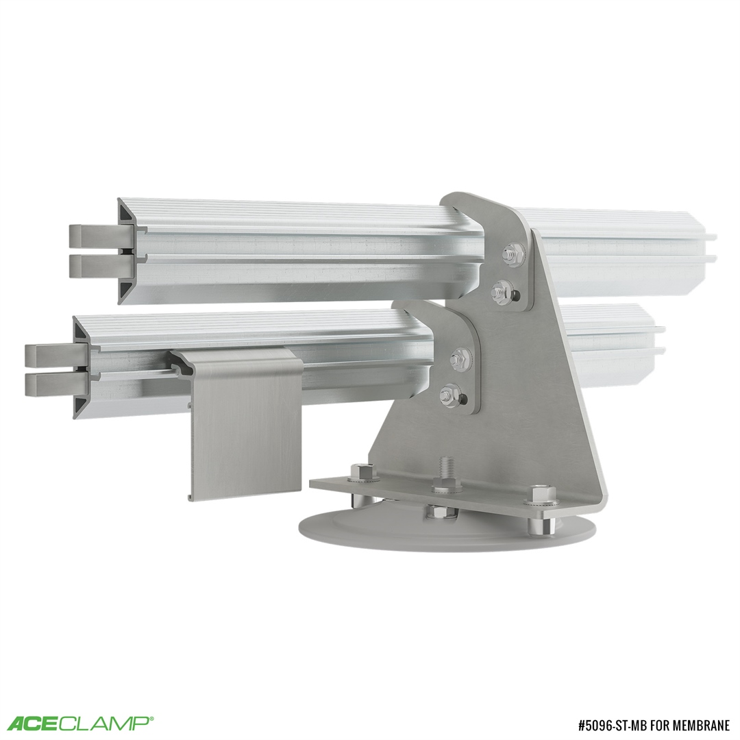 Snow Titan heavy duty two rail power grip universal Kit for Membrane roofs