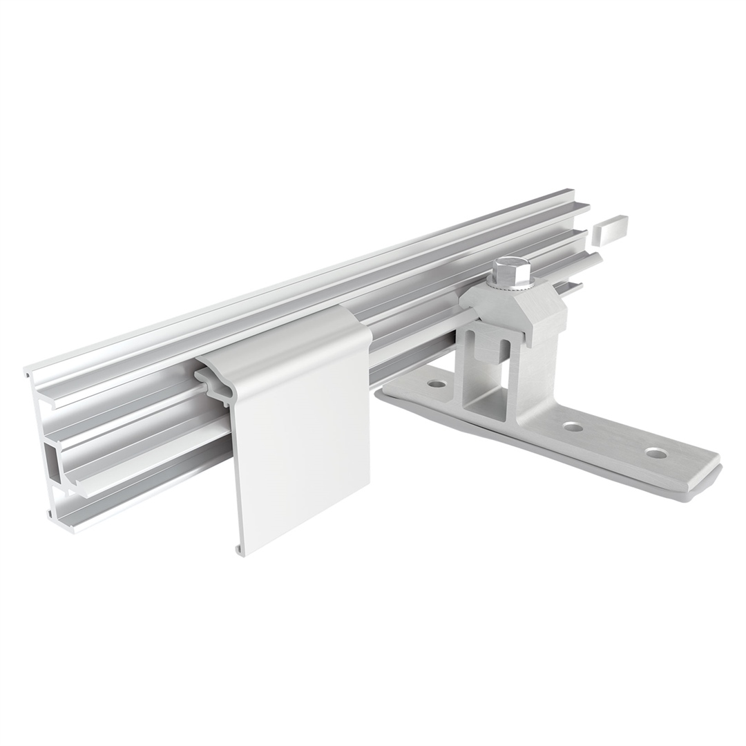 ColorSnap single rail clamp on Kit for Corrugated SSMR