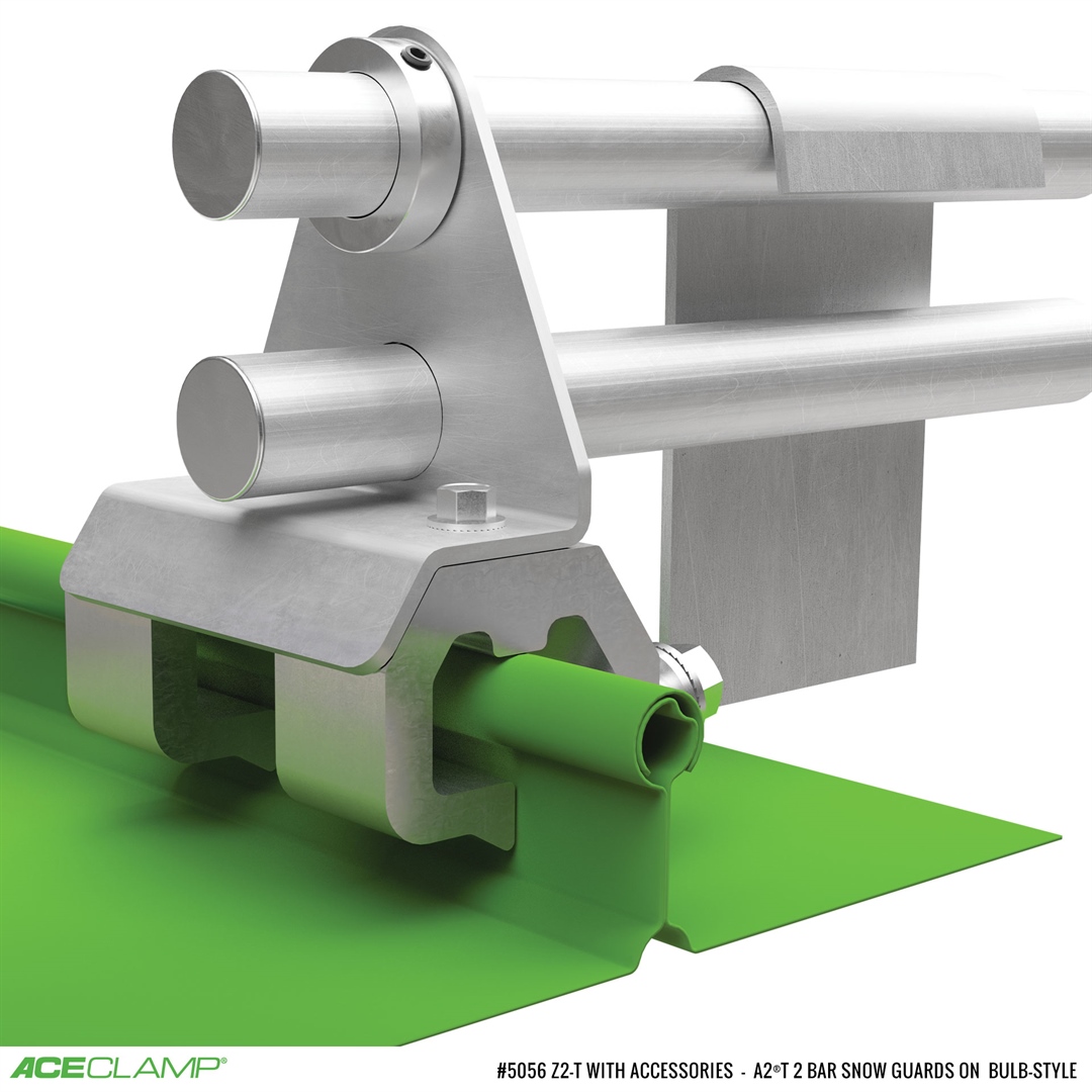 AceClamp two bar clamp on Kit for Bulb-Style SSMR