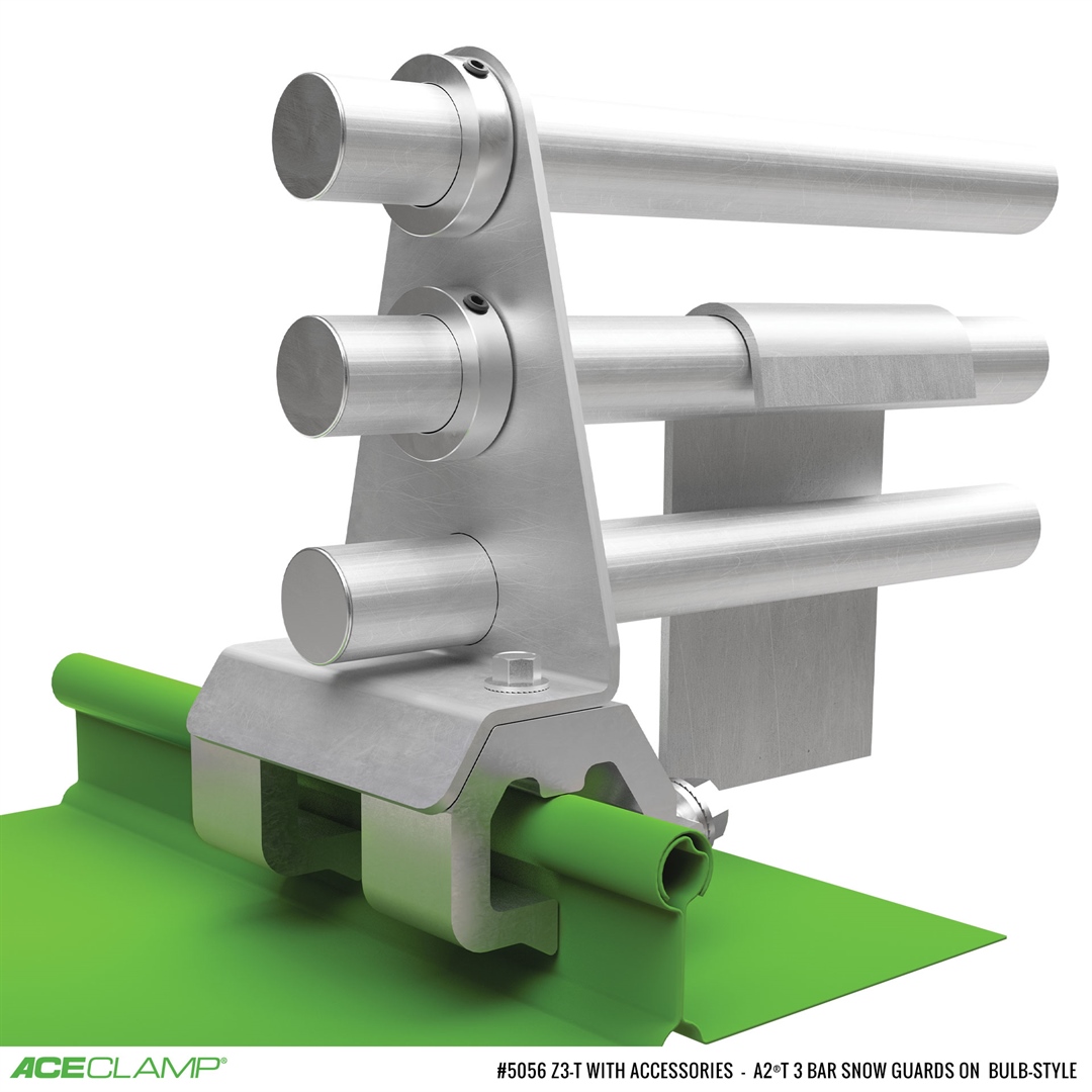 AceClamp three bar clamp on Kit for Bulb-Style SSMR