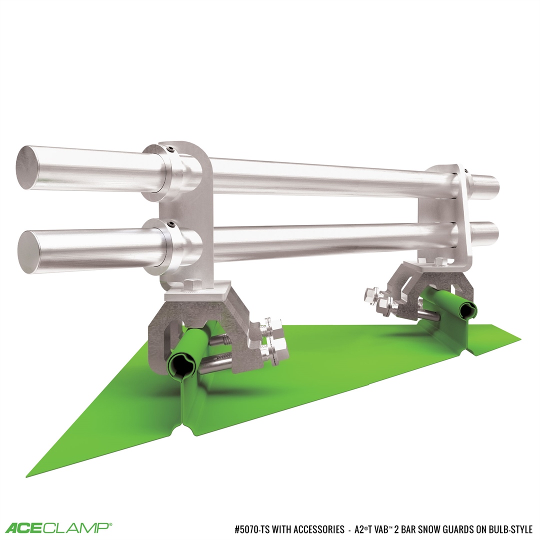 Variable angle two bar clamp on Kit for Bulb-Style SSMR