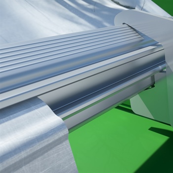 Cantilever claw makes installation a breeze.