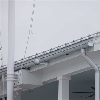 AceClamp’s snowguards for metal roofing at Carlson's Landing
