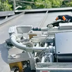 Brass clamps were chosen for coastal and chemical-prone areas