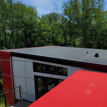 Easy installation membrane snow guards without cuts or adhesives