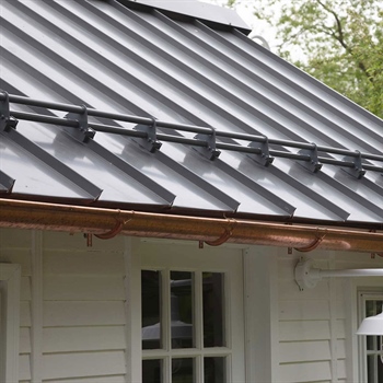 Durable installation of powder-coated AceClamp snow bars for winter safety.