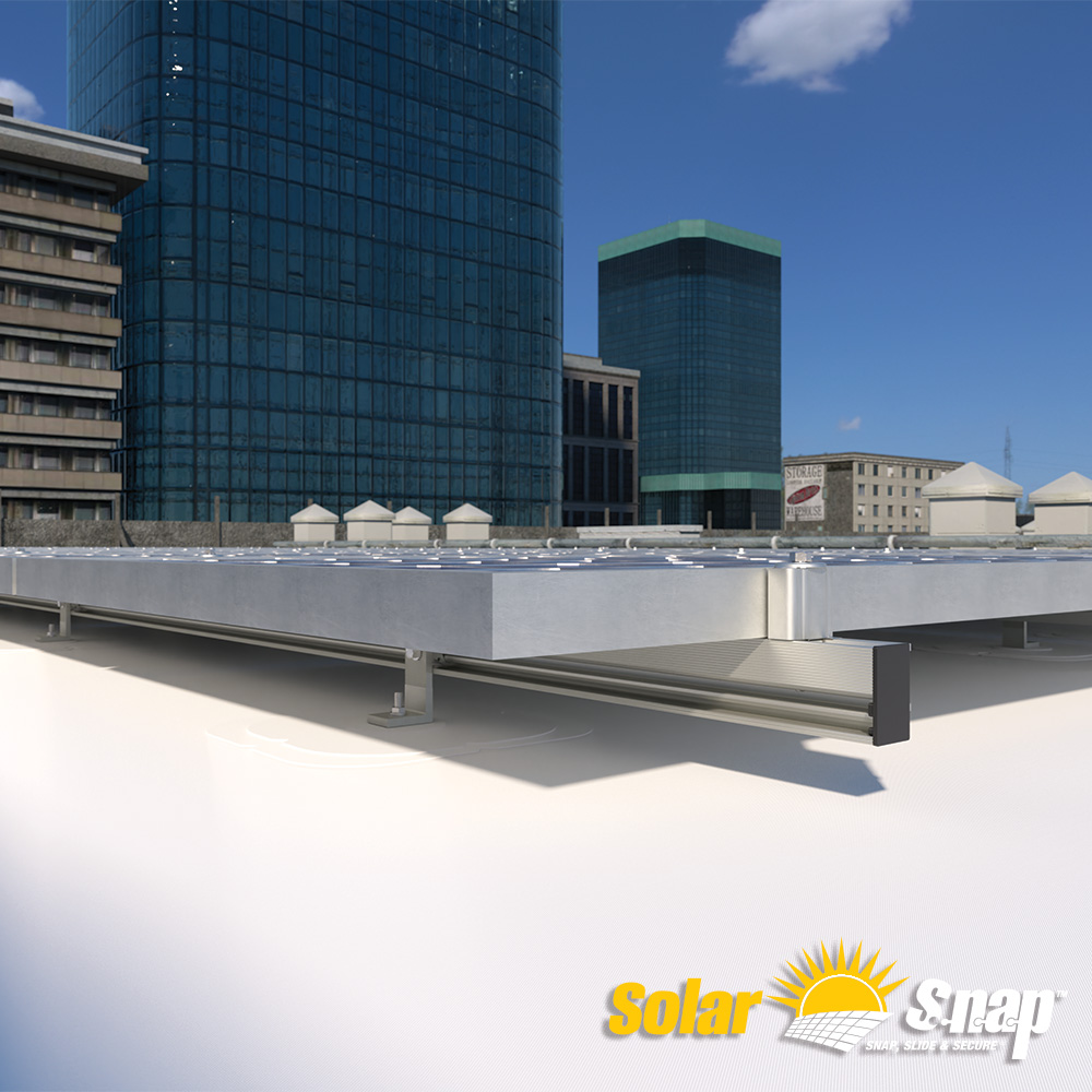 Solar Racking for membrane roofs