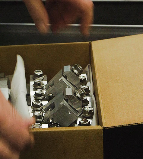 metal snowguards shipped assembled